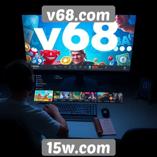 Acessibilidade e interface do v68.com para novos jogadores